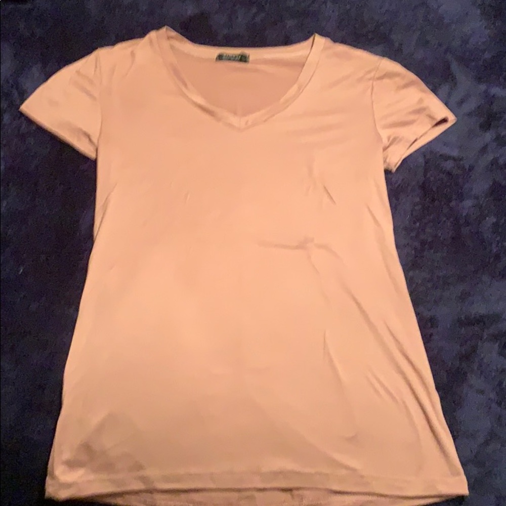 Peach nude color shirt